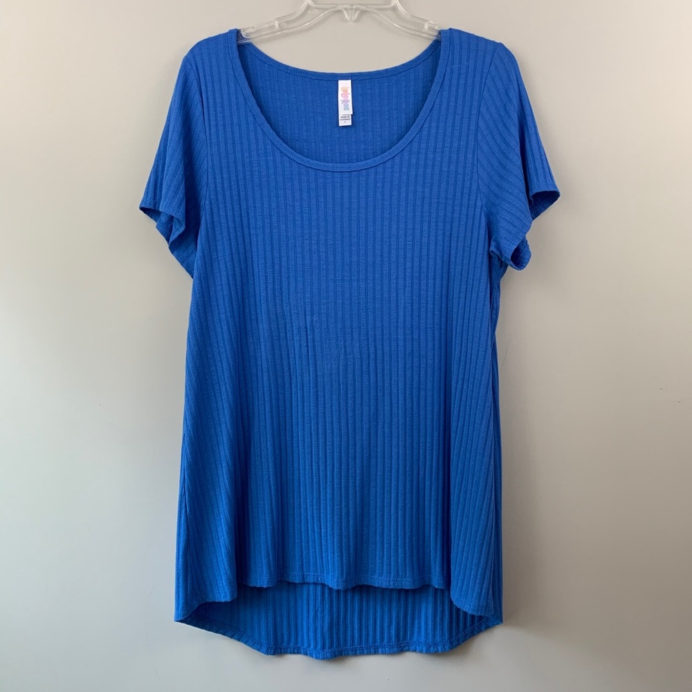LulaRoe Classic t- blue